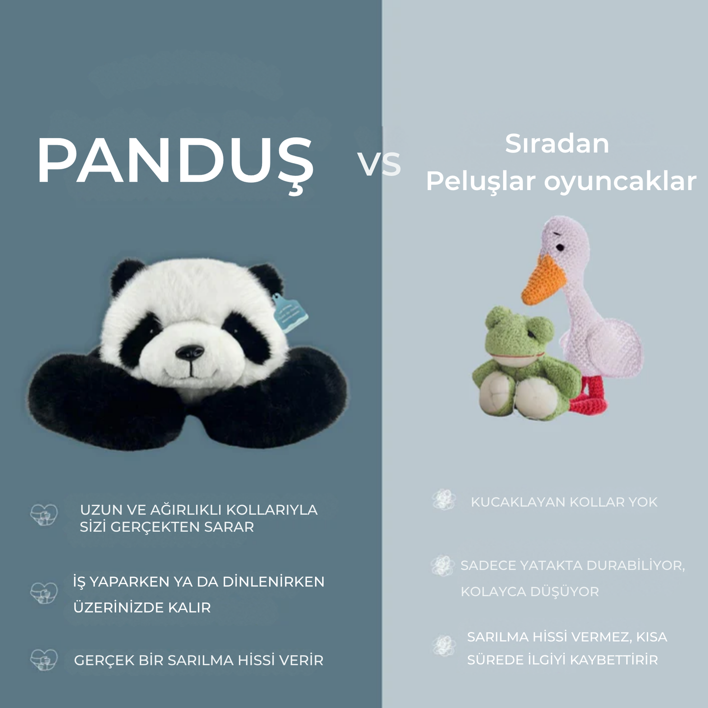 Panduş-Rahatlatıcı Peluş Oyuncak